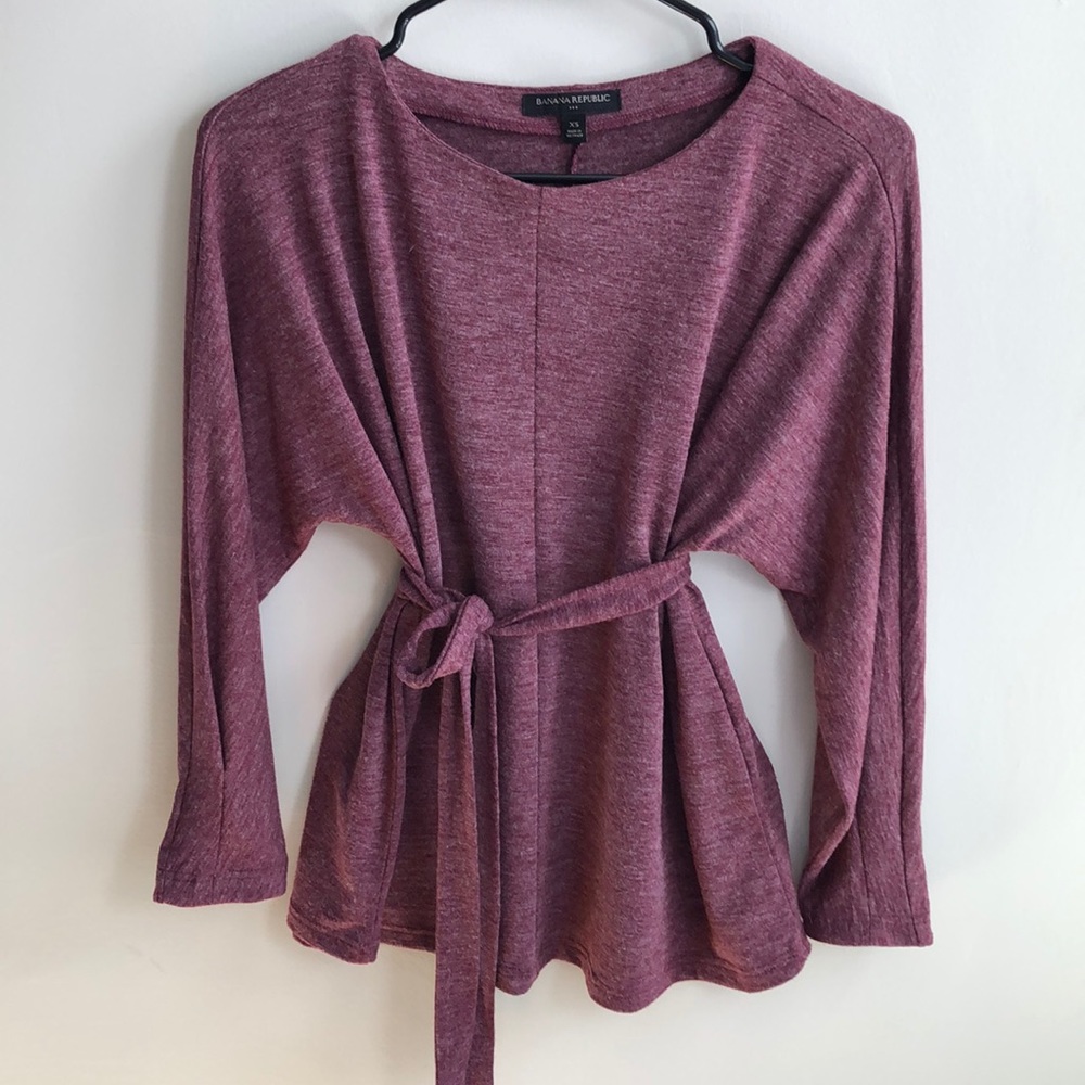 Banana Republic wrap-tie top